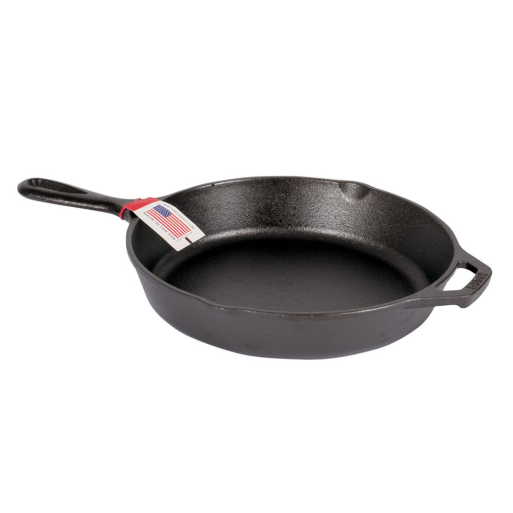 Lodge L8SKWLDR Wildlife gjutjärnspanna med tryck 26 cm