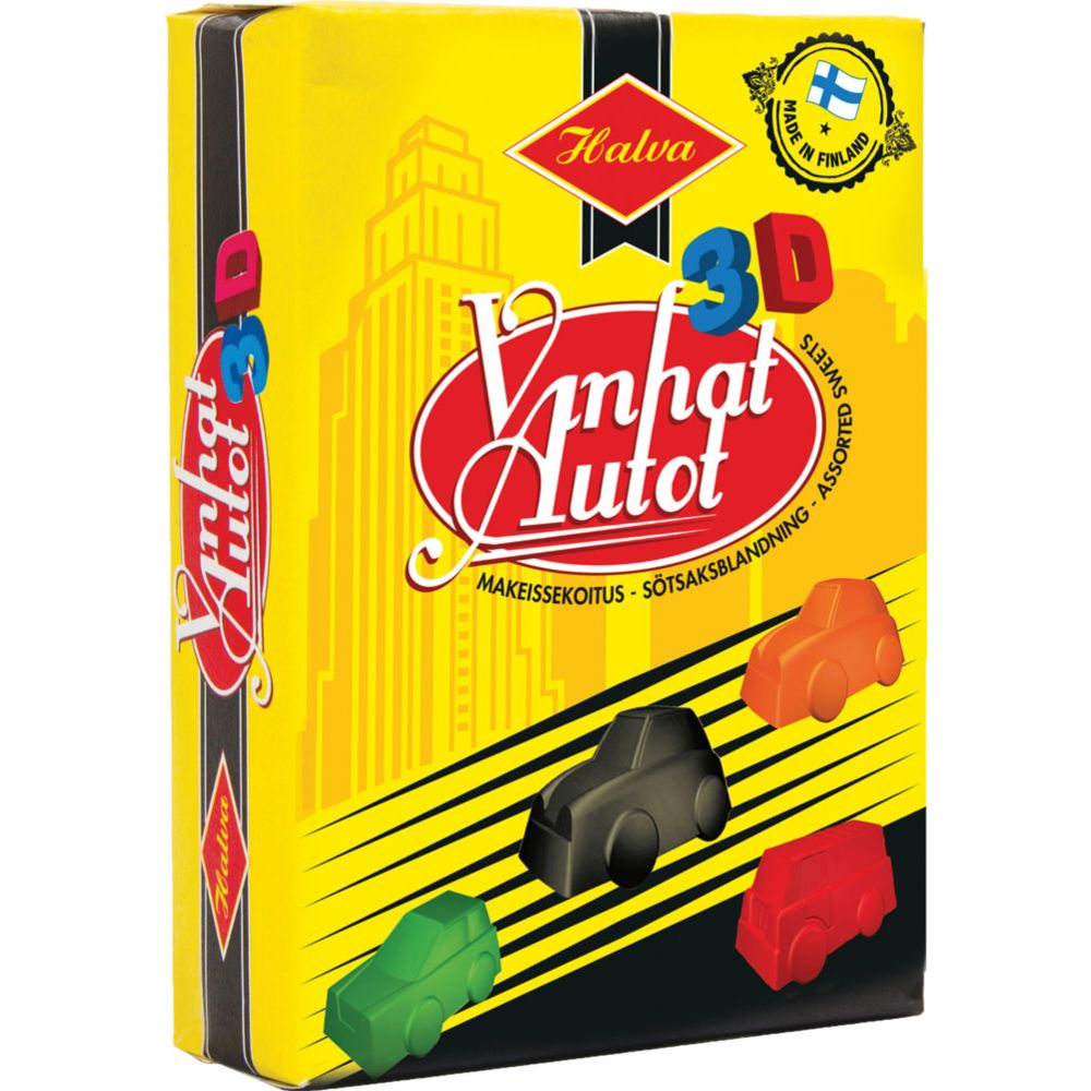 Halva Vanhat Autot 3D 240 g
