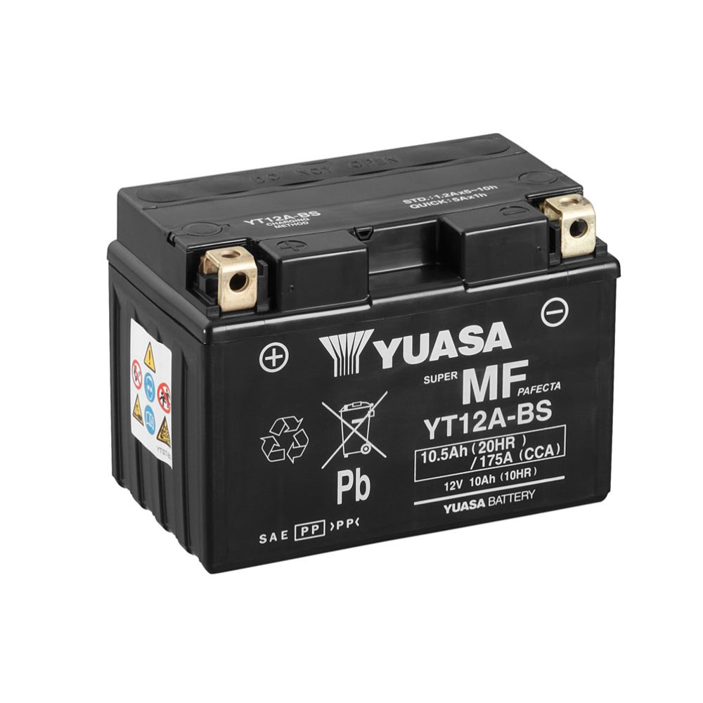 Yuasa MP-akku 12V 10,5Ah "YT12A-BS"