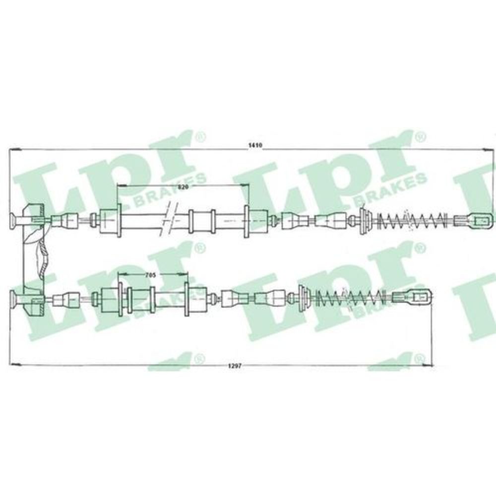 Käsijarruvaijeri 24-2242