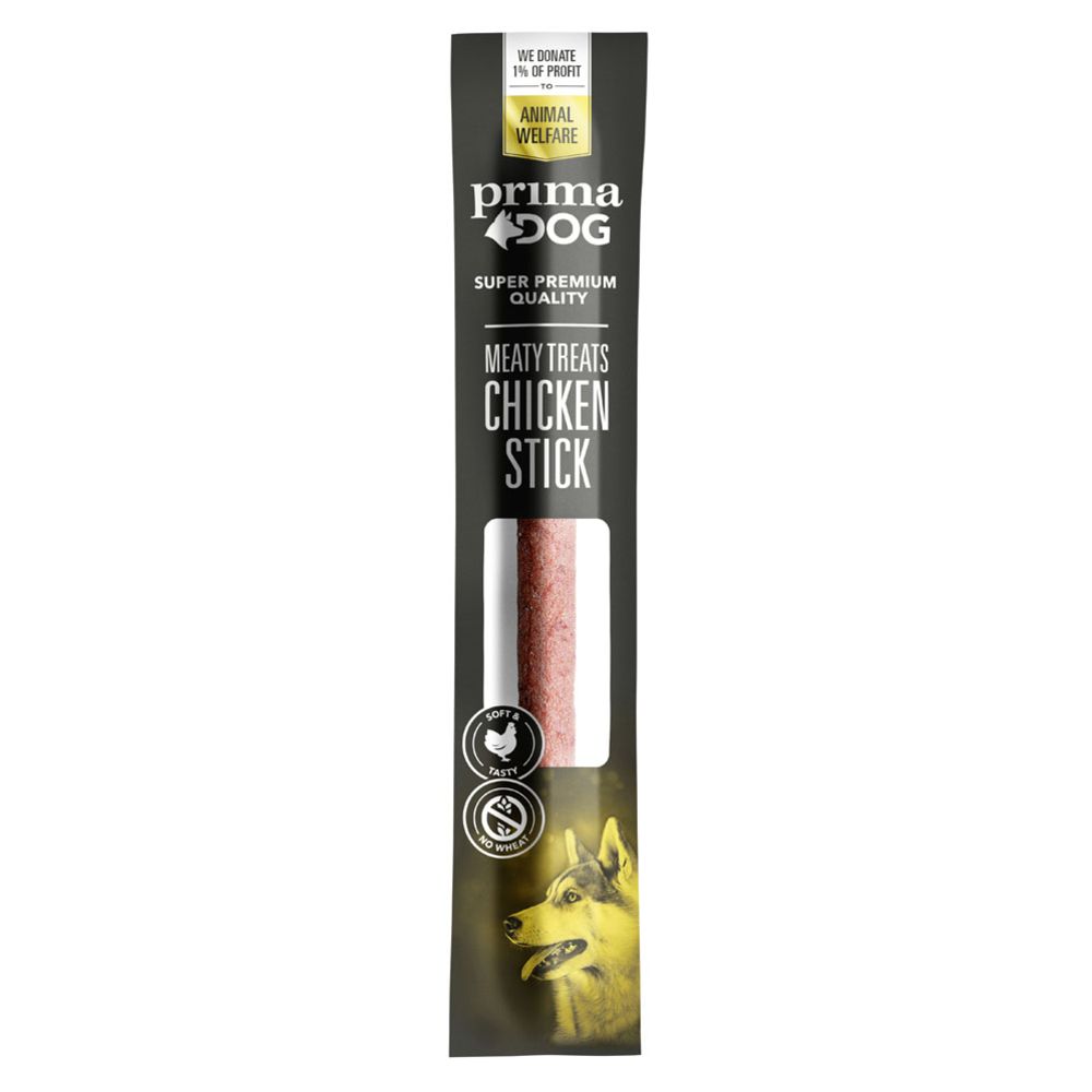 PrimaDog Meaty Treats kycklingsticks 1 st., 12 g