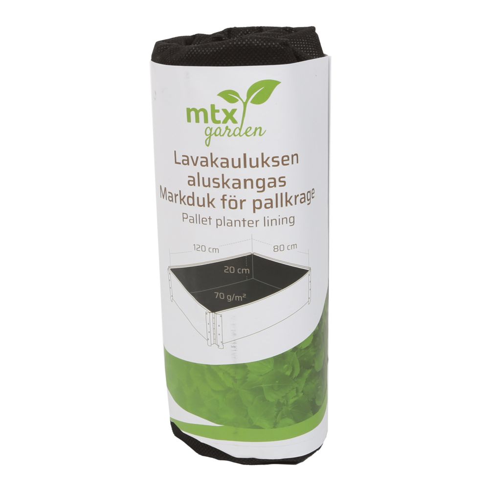 MTX Garden markduk för pallkrage 20 x 80 x 120 cm
