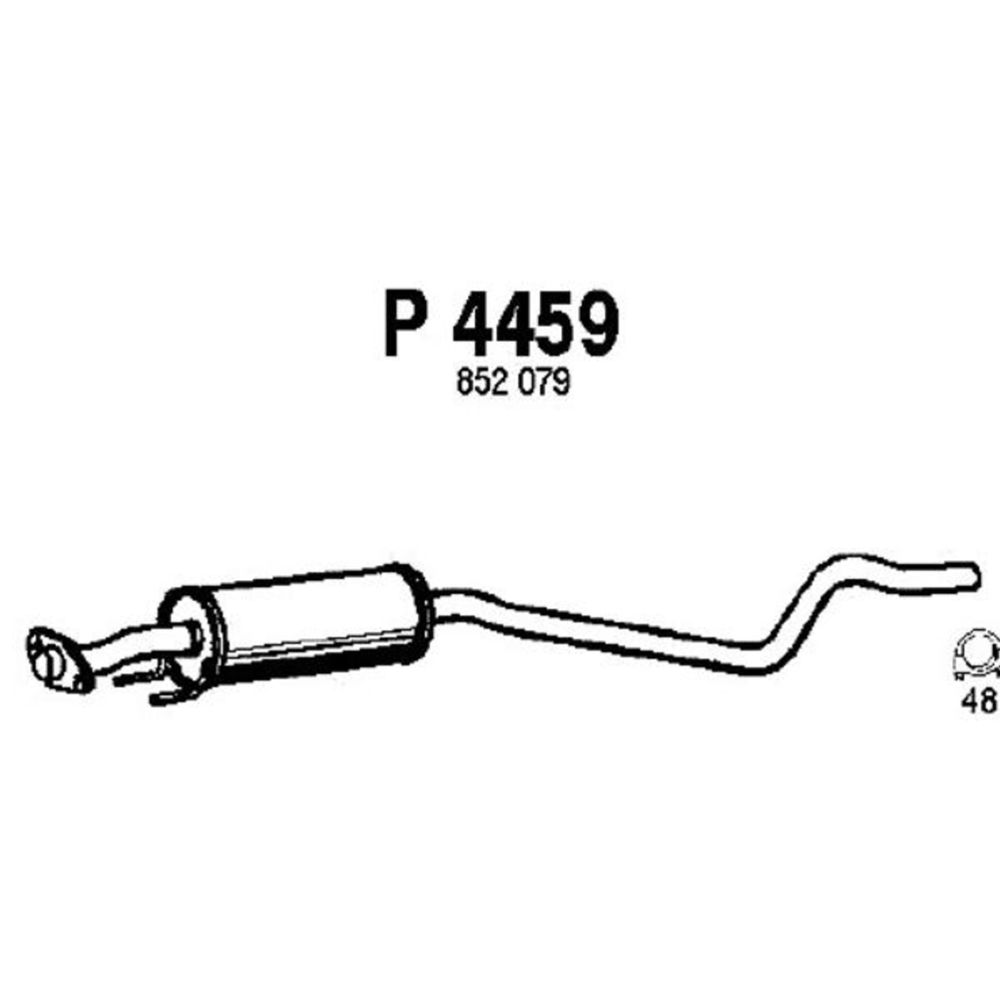 Keskiäänenvaimentaja 14-4587