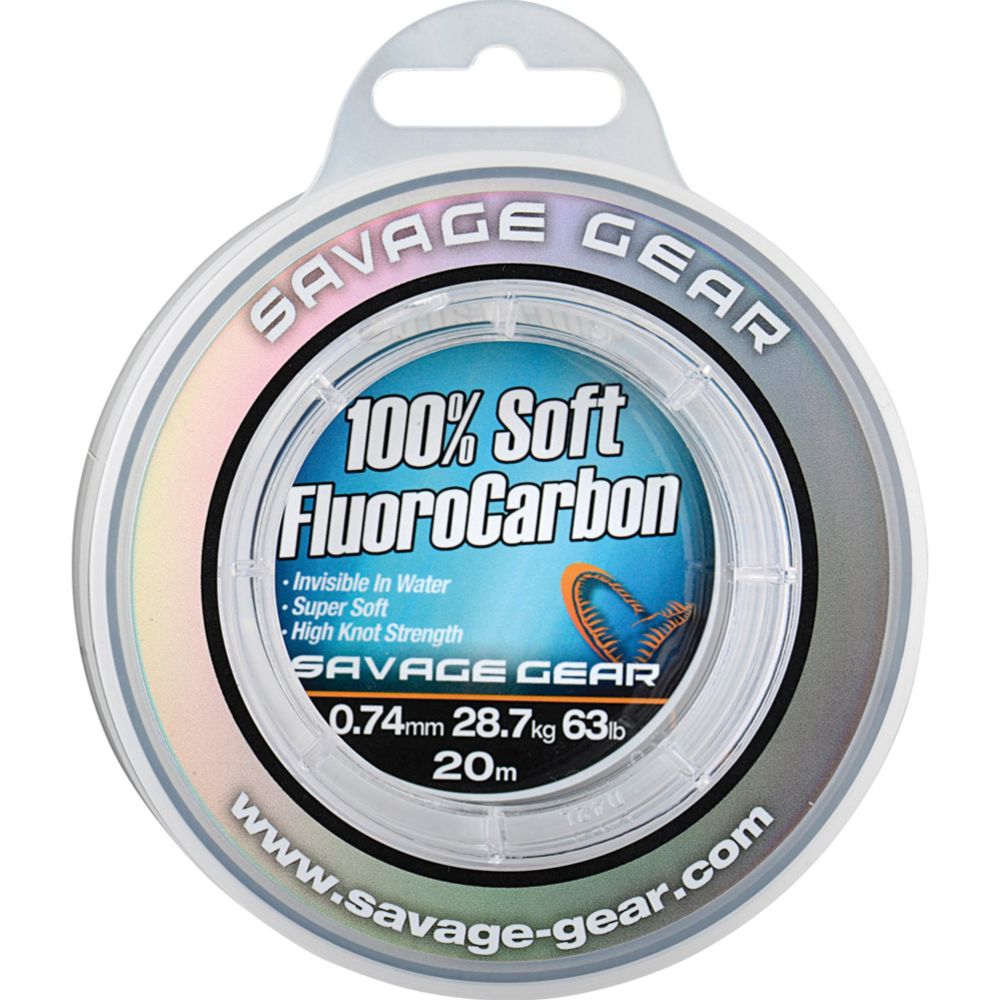 Savage Gear Soft Fluorocarbon 0,49 mm 15,2 kg 35 m perukesiima