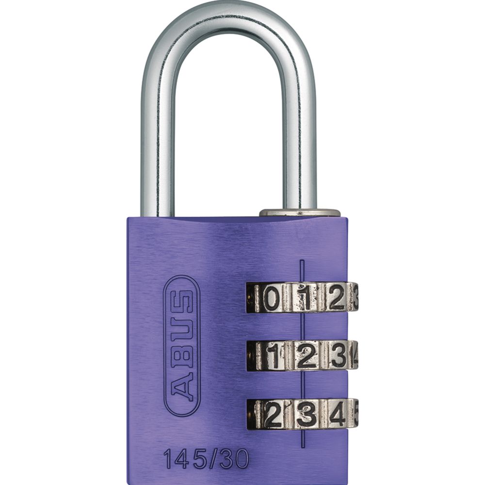 Abus hänglås 145/30 färgsortiment
