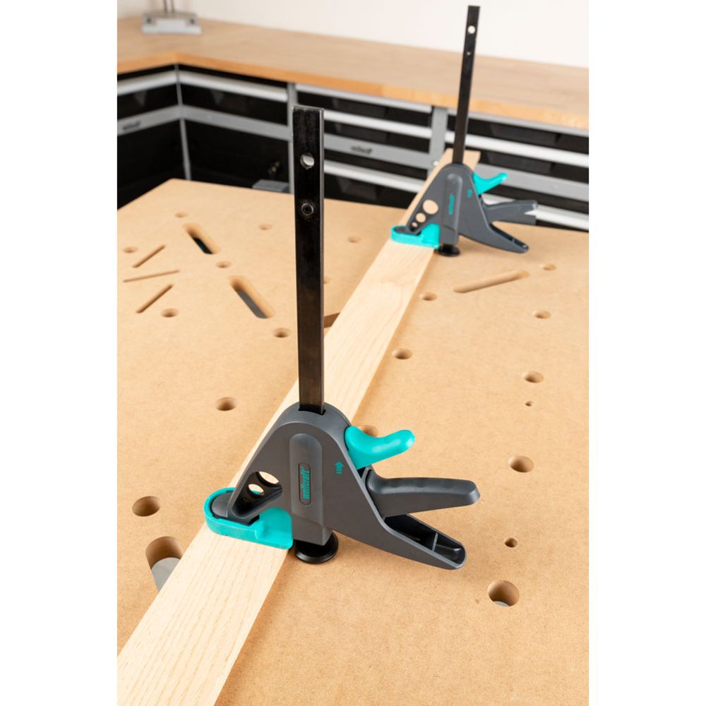 Wolfcraft® PRO 65-150-W pikapuristin työpöytiin