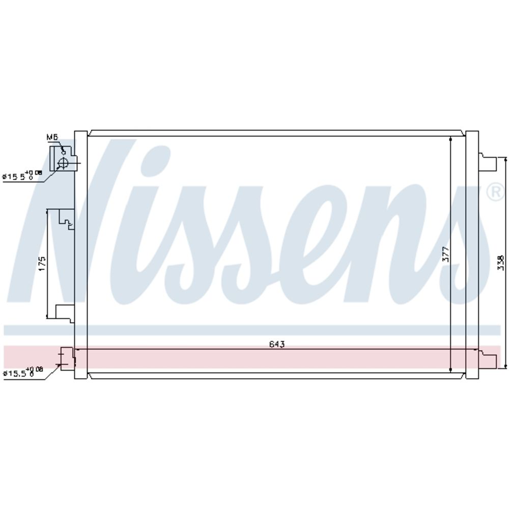 Kliimaseadme kondensaator 30-05147