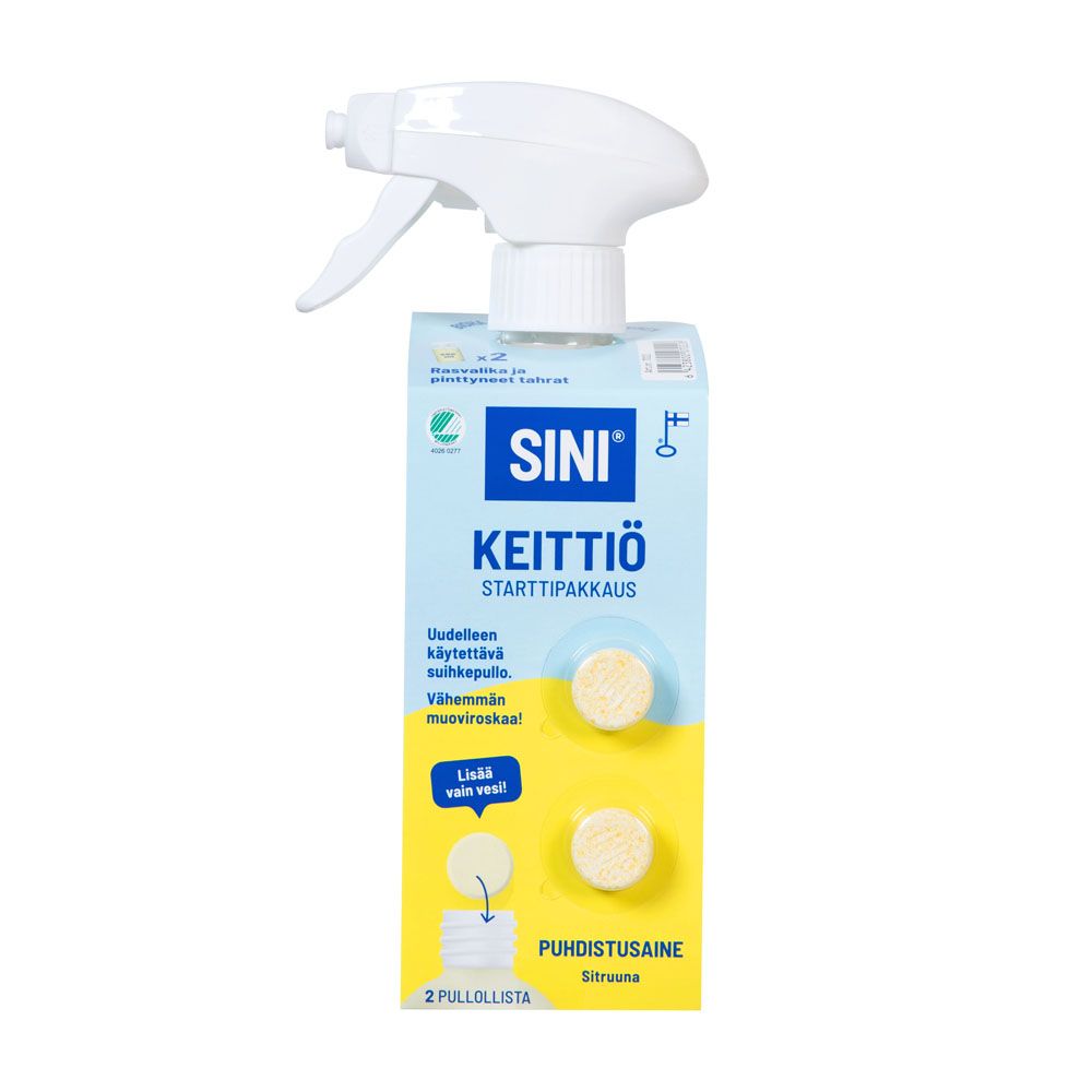 SINI Keittiö puhdistusainetabletti starttipakkaus
