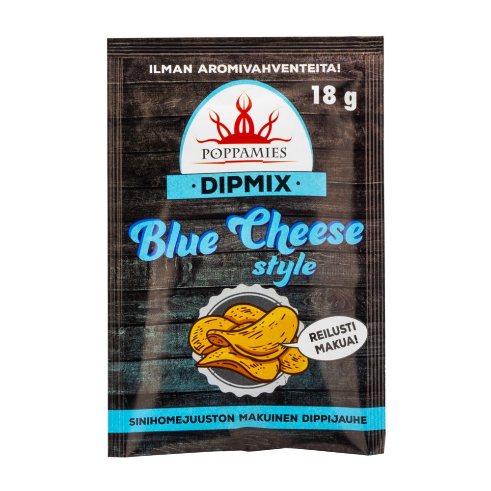 Poppamies Dipmix Blue Cheese style dipipulber, 18 g