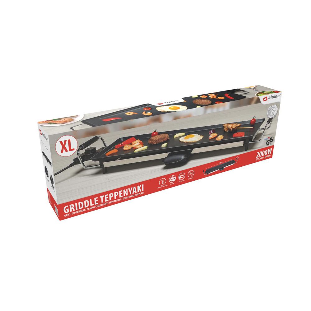 Alpina teppanyaki grill 70 x 23 cm