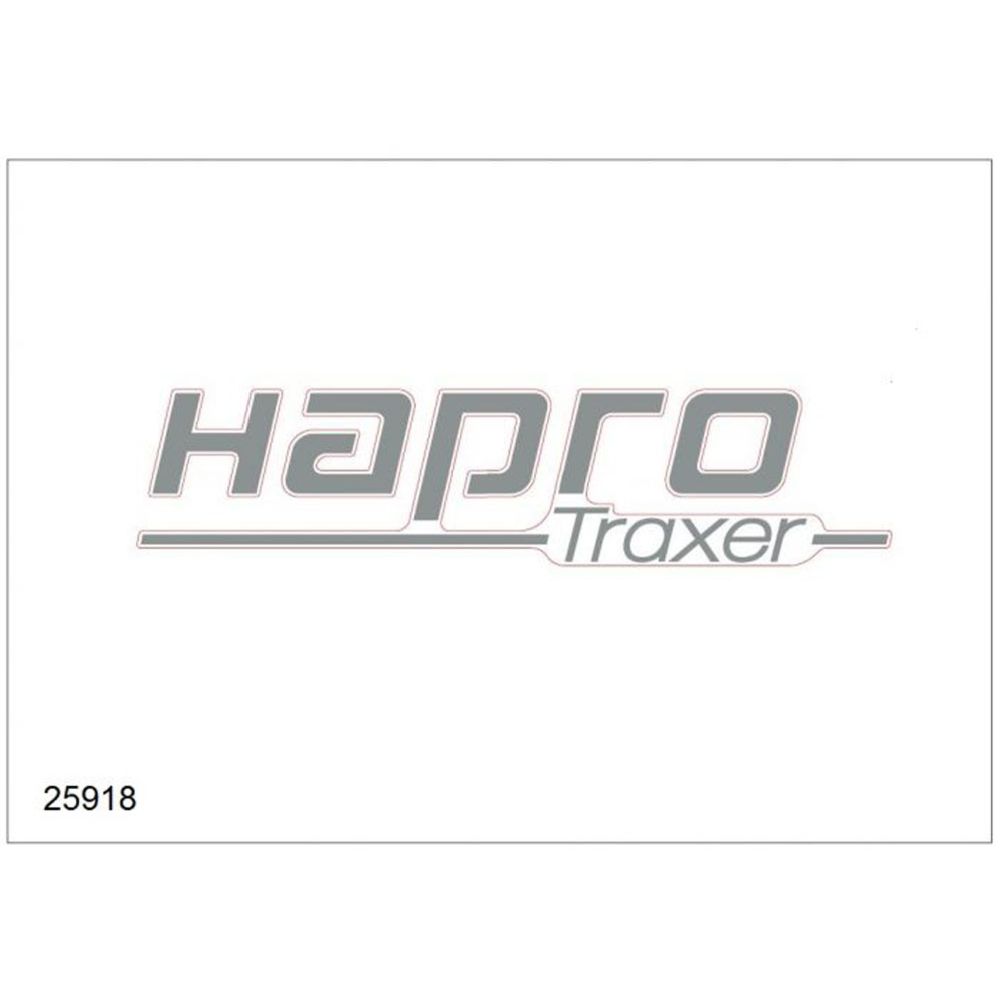 Hapro 25918 Nordic sidodekal silver (Anthracite/Brilliant Black)