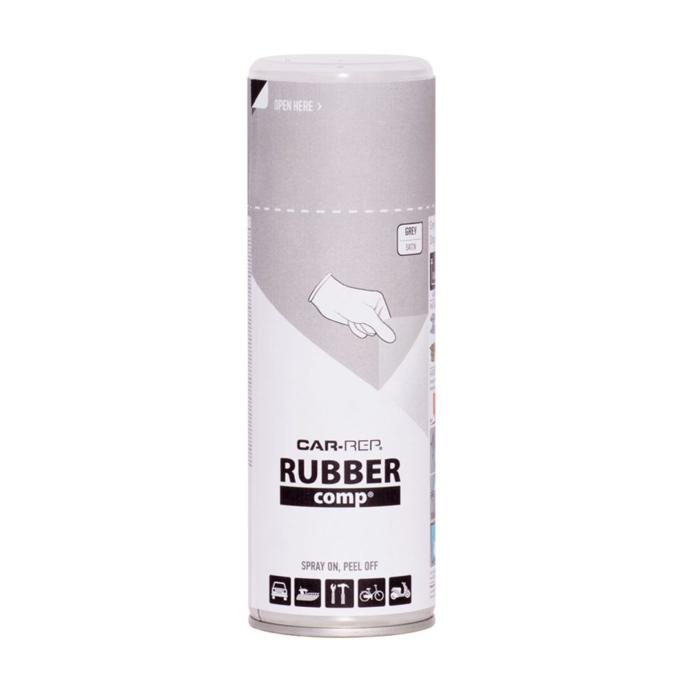 RUBBERcomp Kumimaali Savunharmaa 400 ml