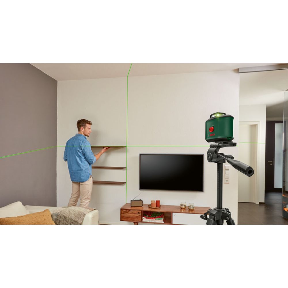 Bosch UniversalLevel 360 krysslaser med stativ TT150
