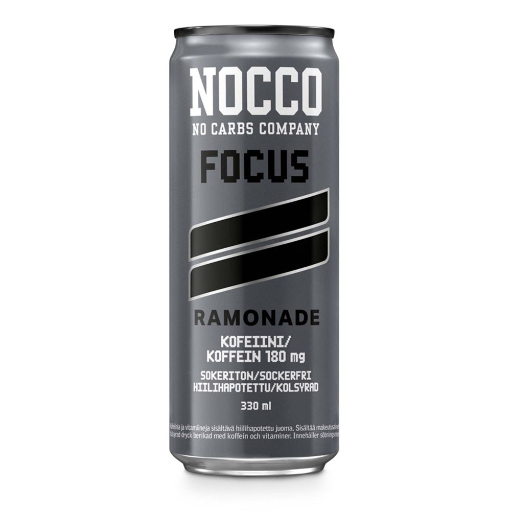 NOCCO FOCUS Ramonade energiajuoma 330 ml