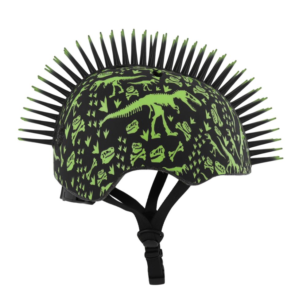 Raskullz T-Rex Bonez Mohawk barncykelhjälm 50-54 cm