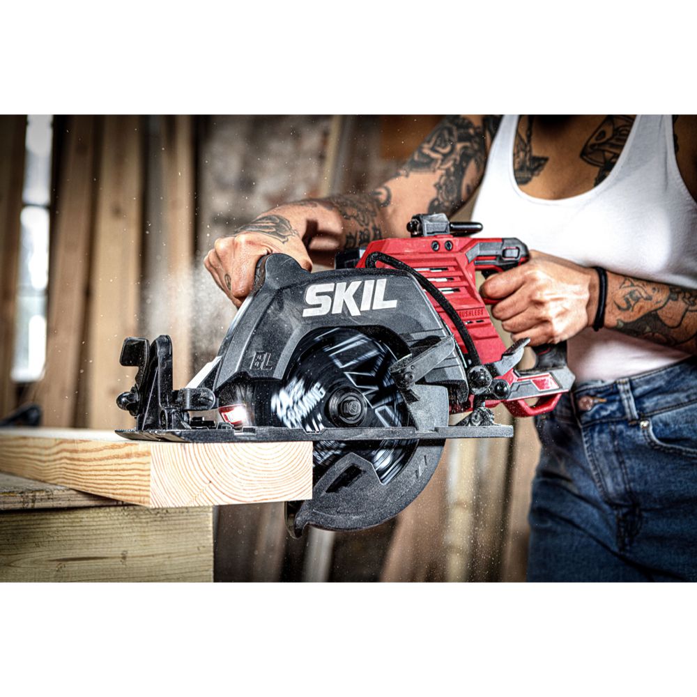 Skil 3572 FA XP kolborstfri batteridriven cirkelsåg 184 mm utan batteri