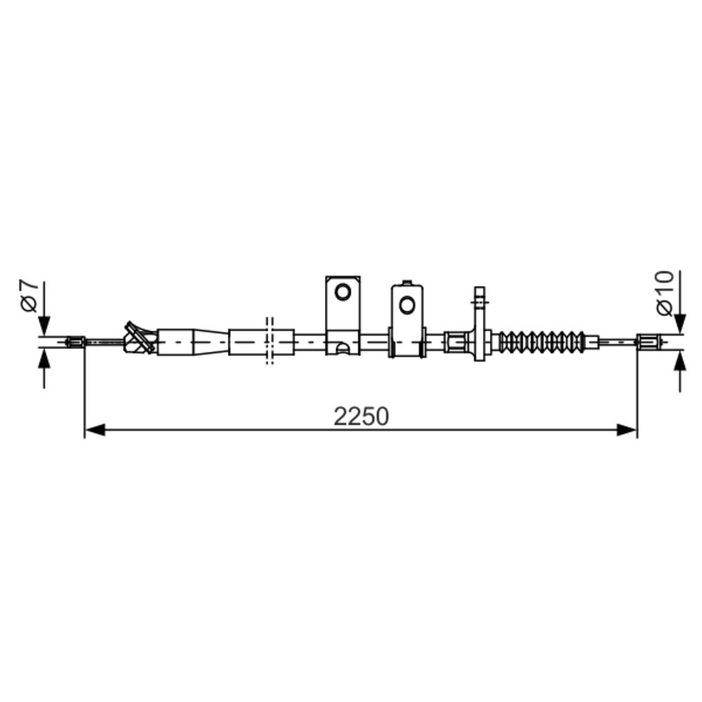 Käsipiduri tross 24-00125