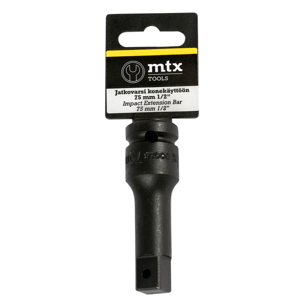 MTX Tools jatkovarsi konekäyttöön 75 mm 1/2"