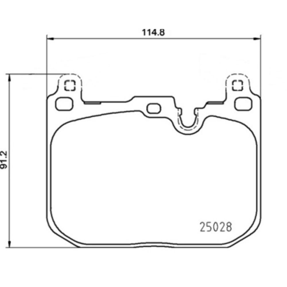 Piduriklotside komplekt 22-0481