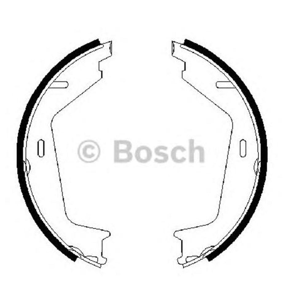 Bromsbackar, sats, parkeringsbroms 22-3506