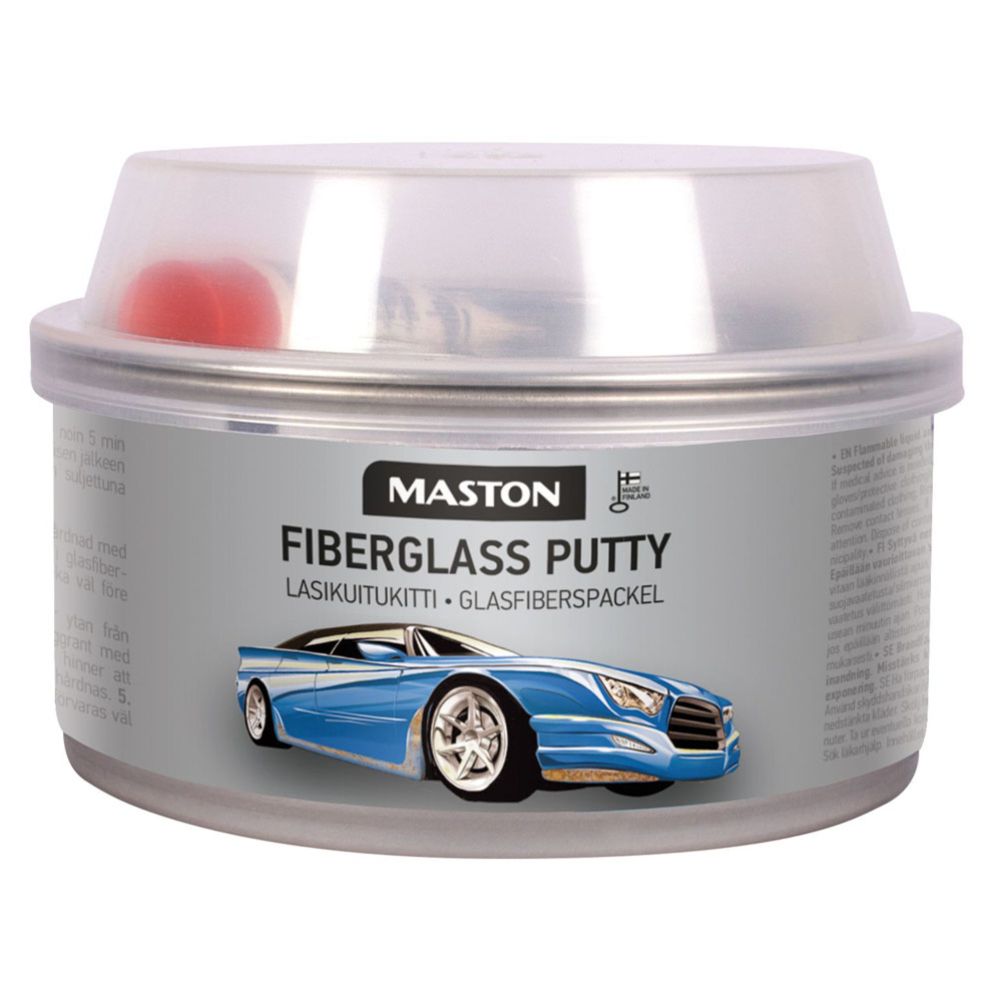 Maston Fiberglass Putty klaaskiudpahtel, 500 g