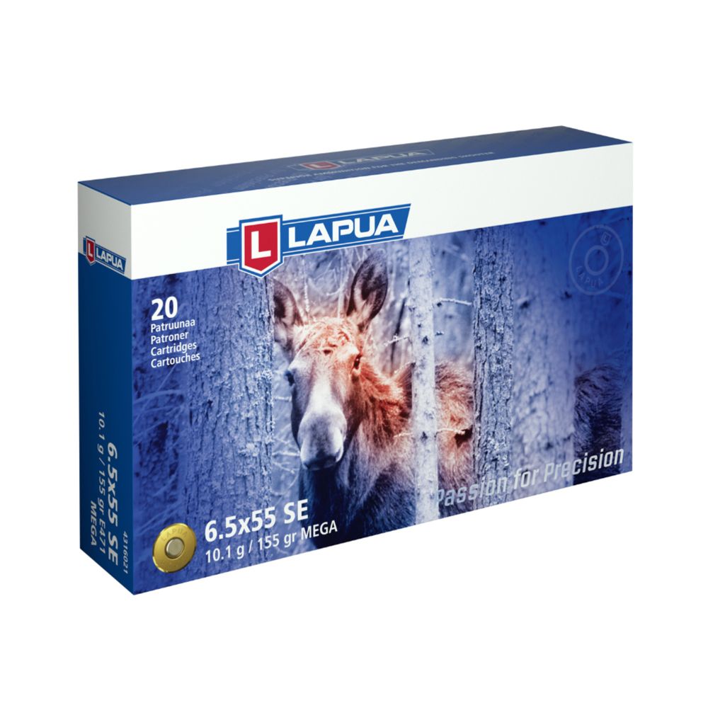 Lapua Mega 6,5 x 55 SE 10,1 g / 156 gr 20 kpl