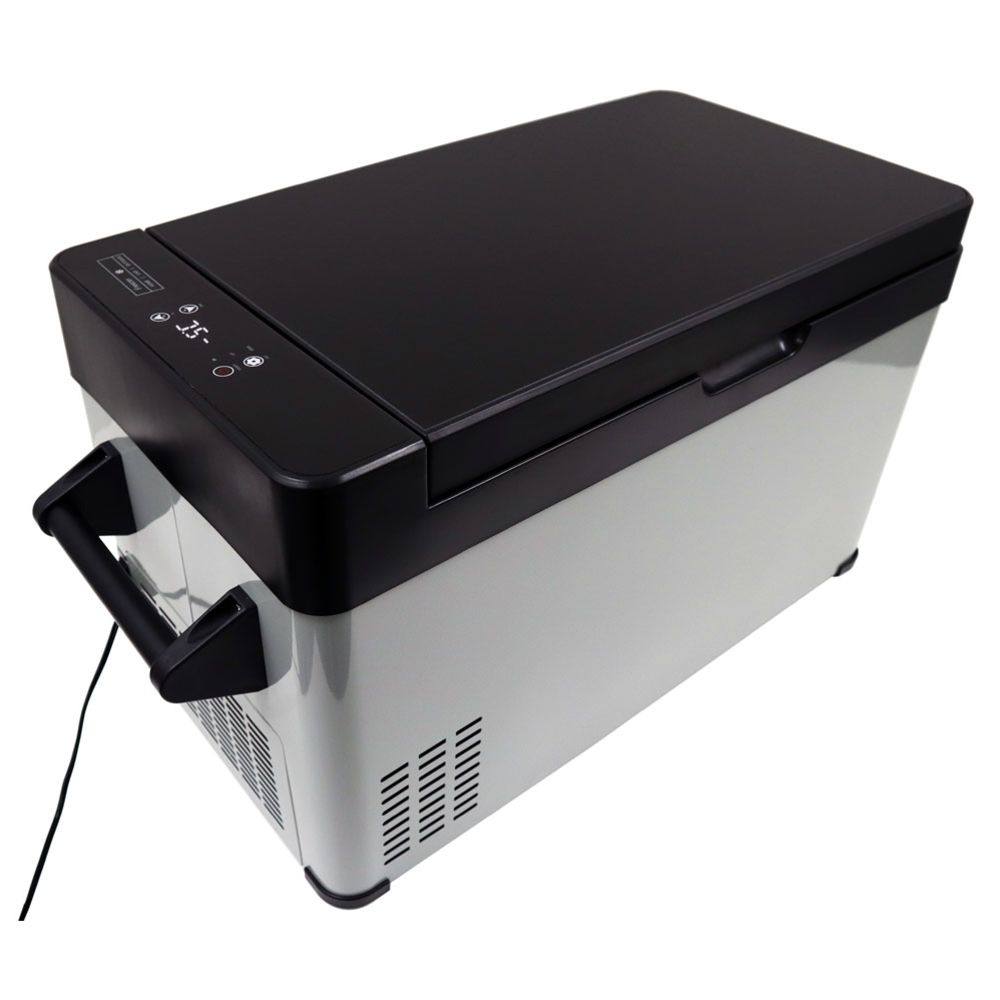 Emax Cool kylbox med kompressor 40 L grå