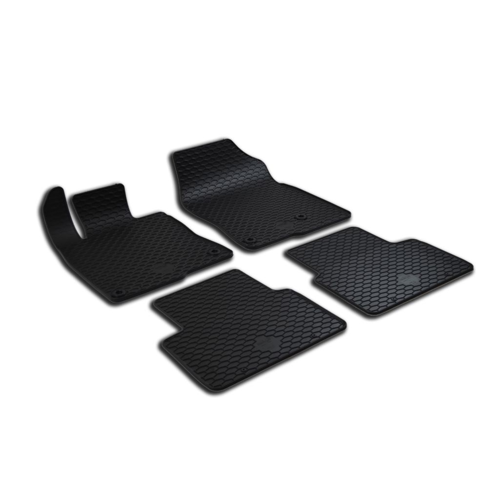 Kummimattide komplekt, Honda Civic HB, 2017-, must