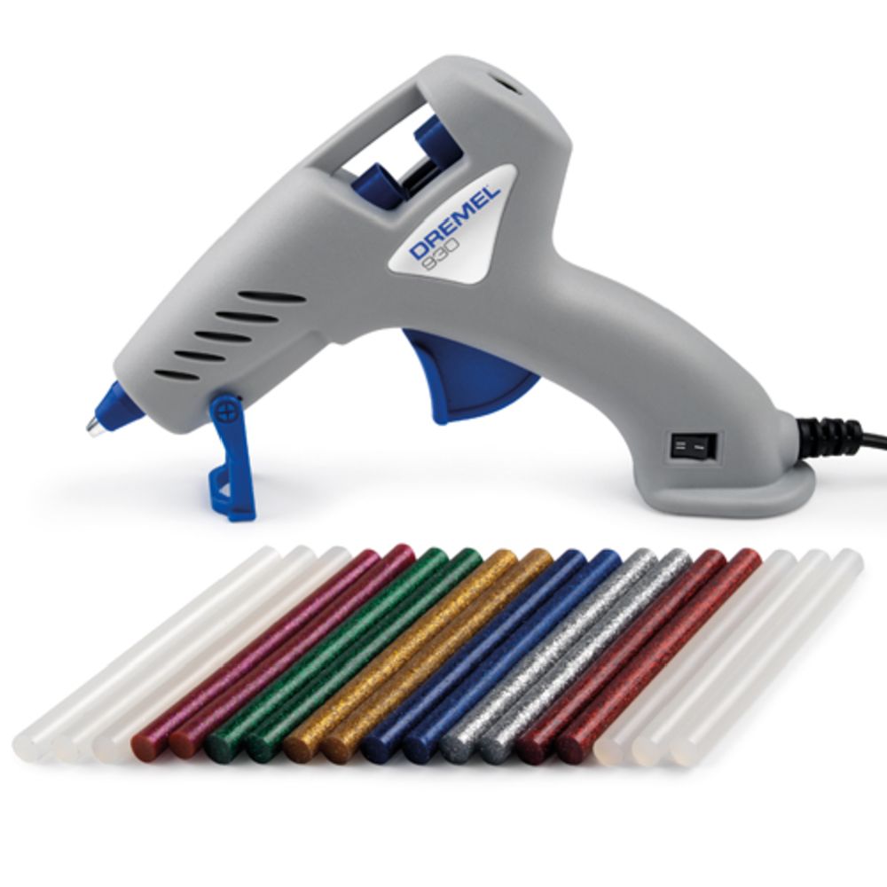 Dremel 930 liimipüstol + liimipiulgad, 105 /165°C, 7 mm