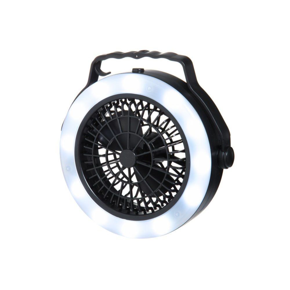 Atom Campinglampa med fläkt