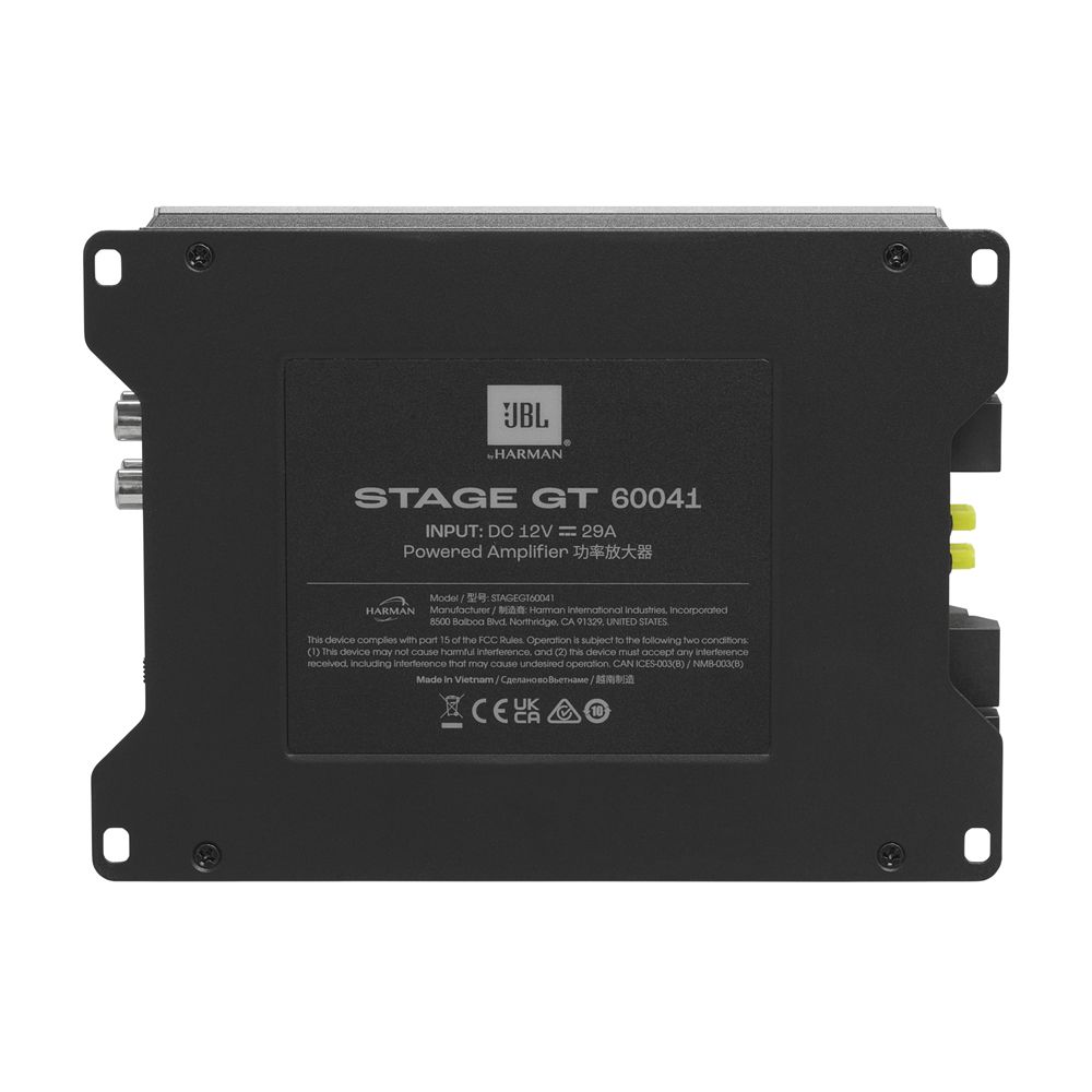 JBL Stage GT60041 4-kanavainen vahvistin