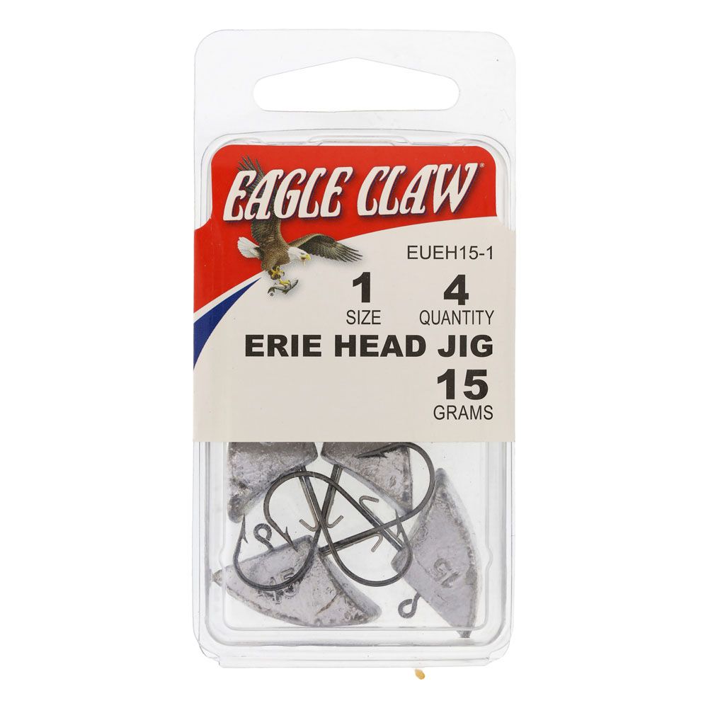 Eagle Claw Erie jiggskalle 4 st