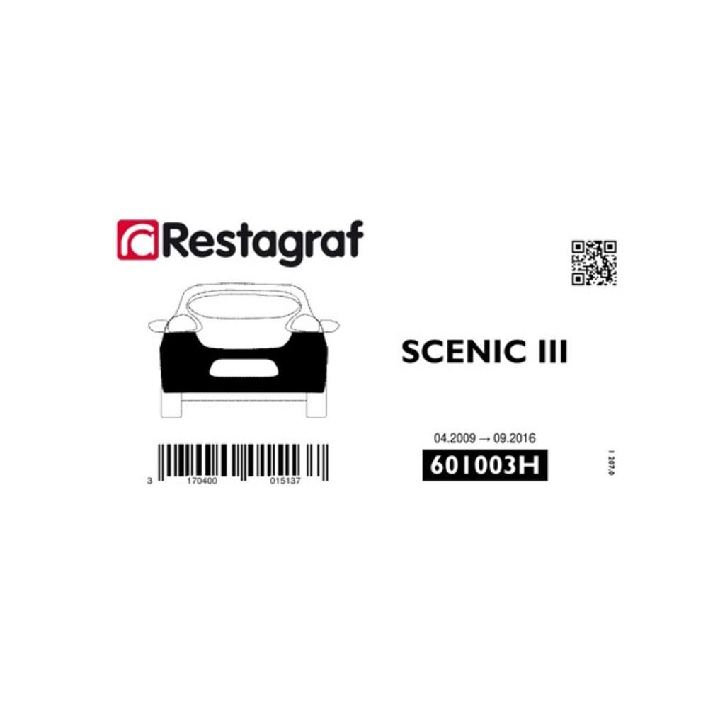 Kiinnikesarja Renault takapuskuri 601003H 22 osaa