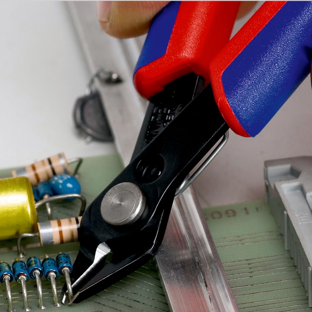Knipex® mikrokülglõikur 125 mm "elektroonika"