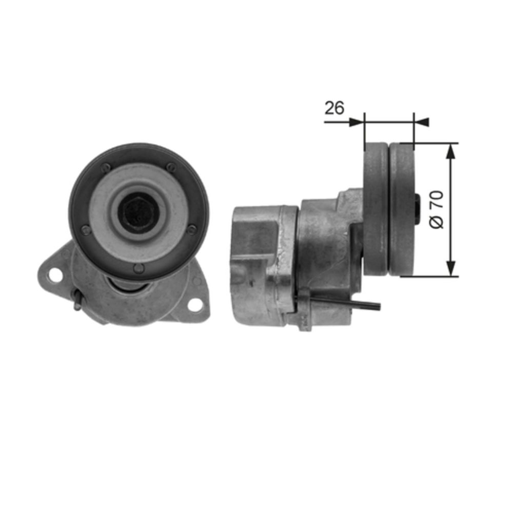 Moniurahihnan kiristysrulla 30-0532