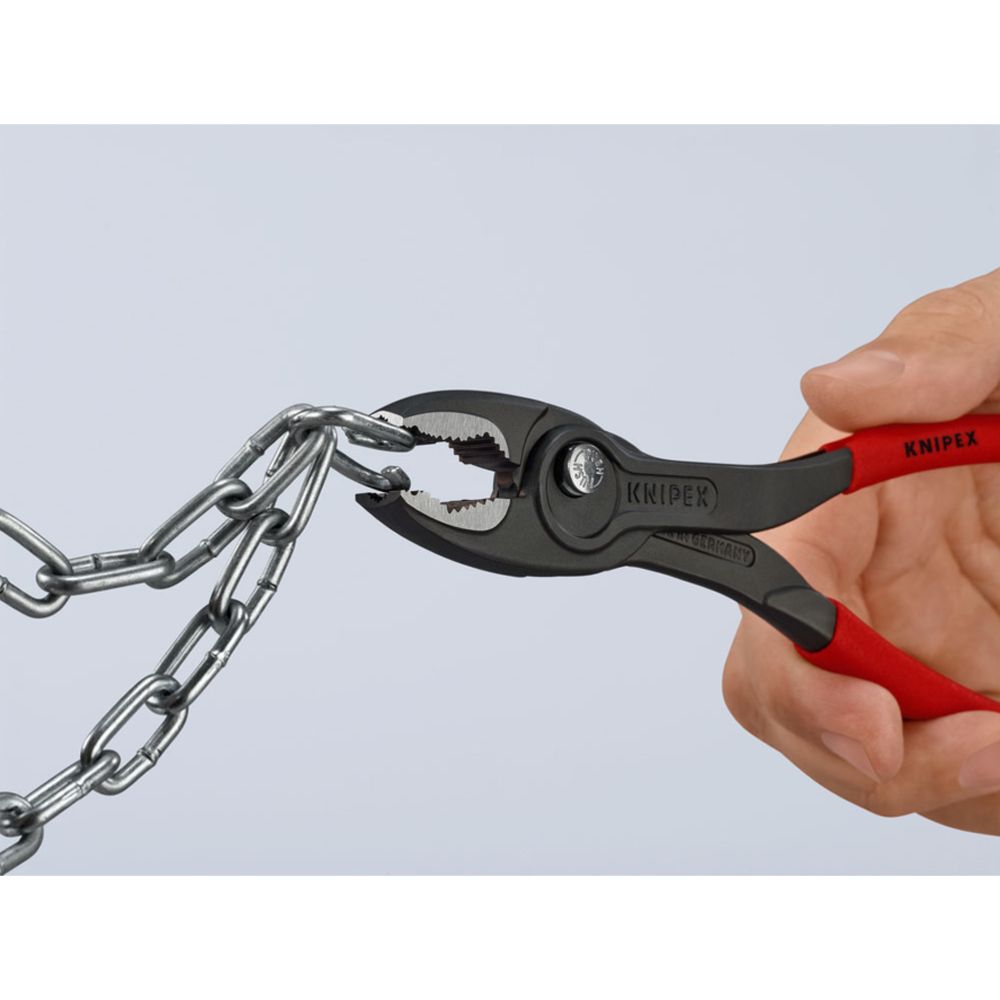 Knipex® 82 01 200 TwinGrip topeltliigendiga näpitsad 200 mm