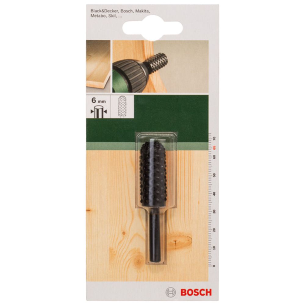 Bosch puuraspi porakoneelle pyöreäpäinen lieriö 14 mm