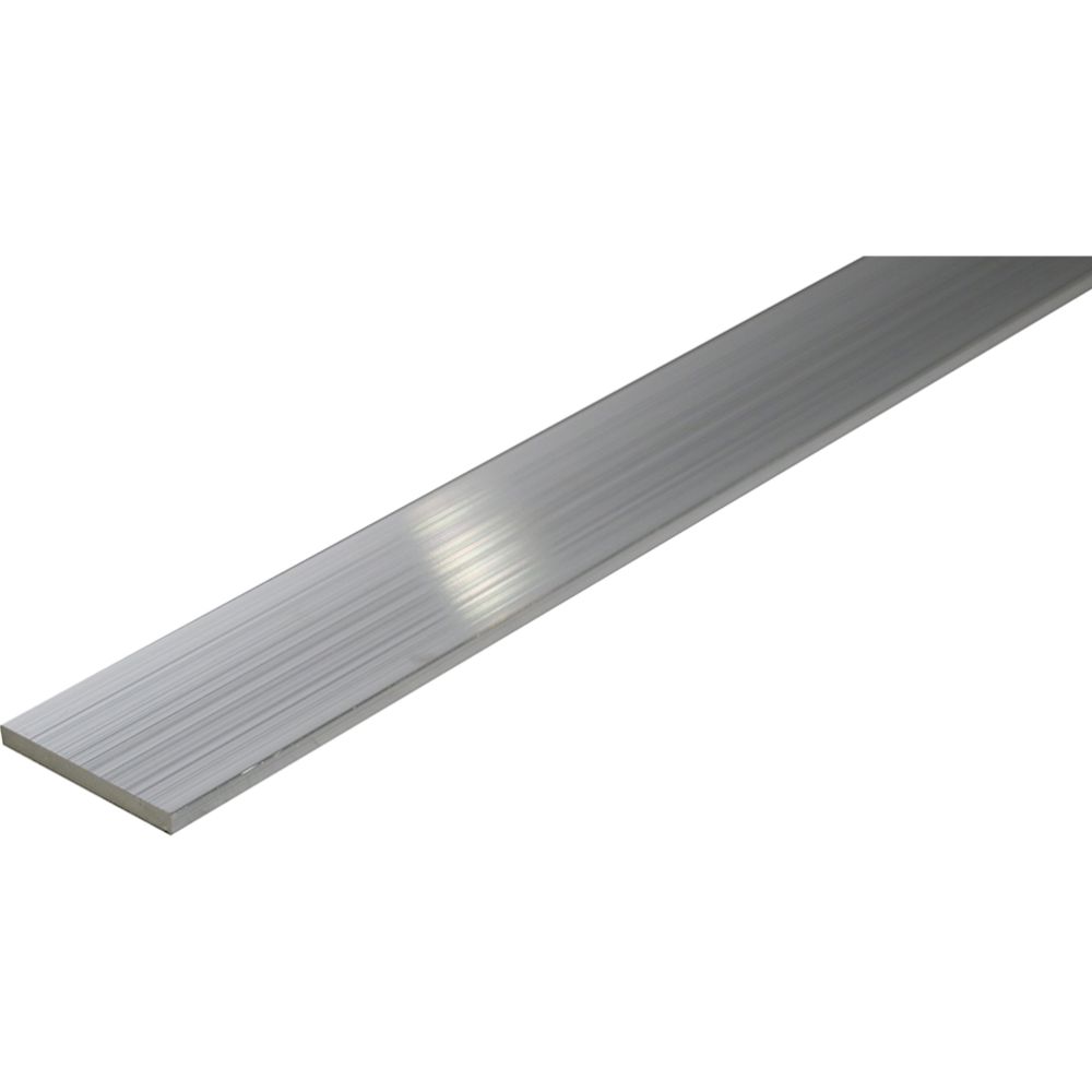 Plattjärn aluminium 50 x 5 mm 2 m