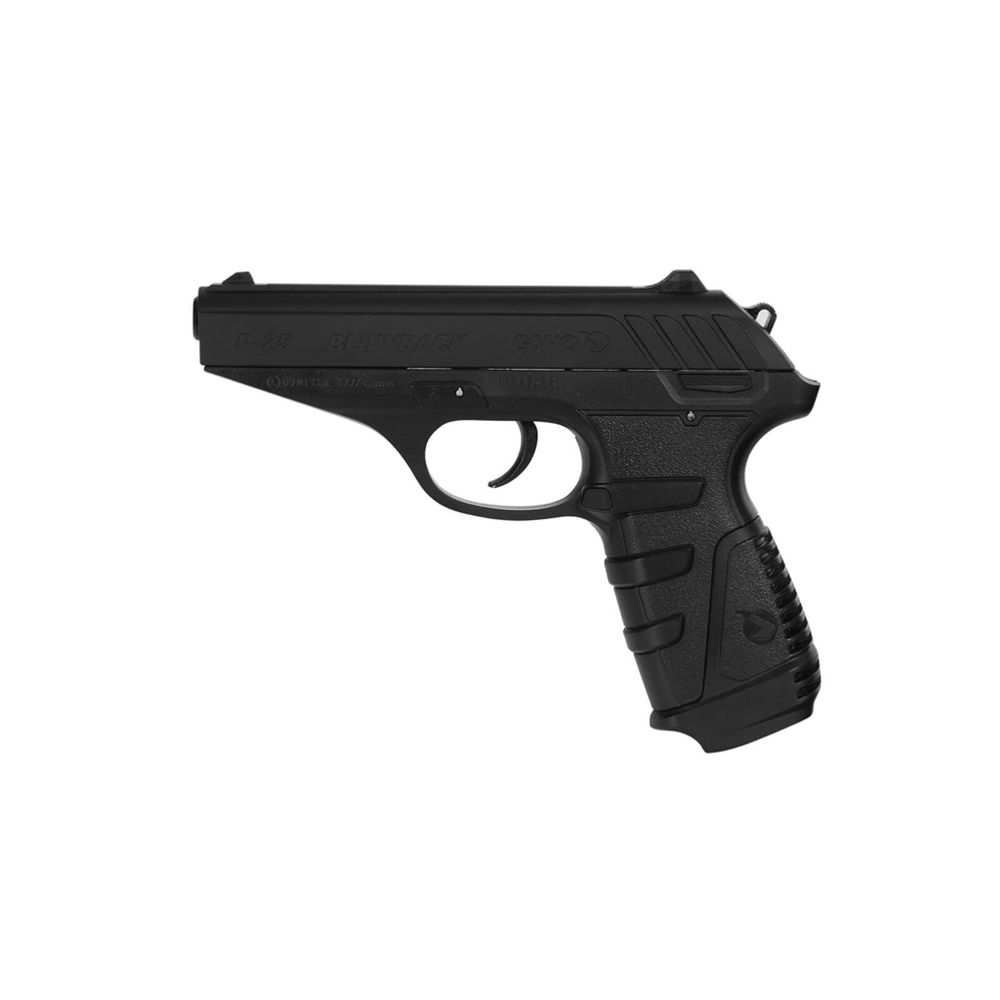 Gamo P-25 blowback õhupüstol must 4,5 mm