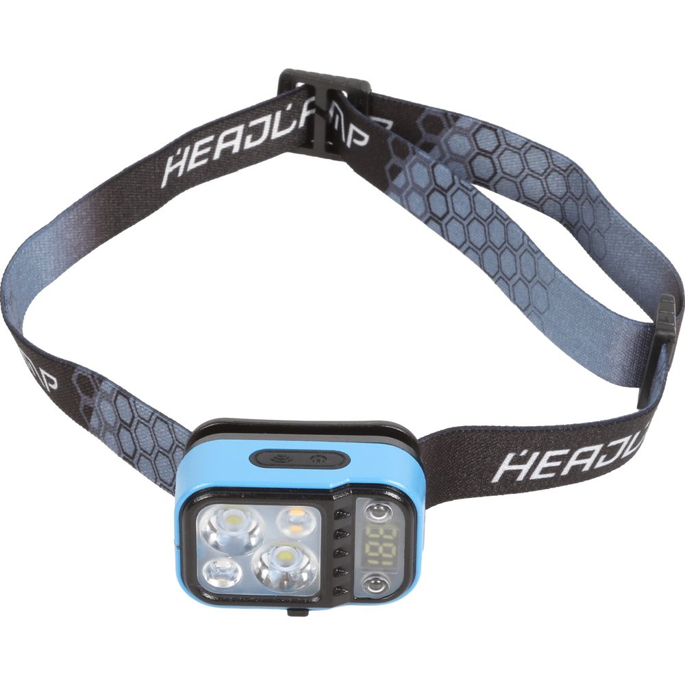 MTX Active+ LED-otsavalaisin 180 lm sensorilla ladattava