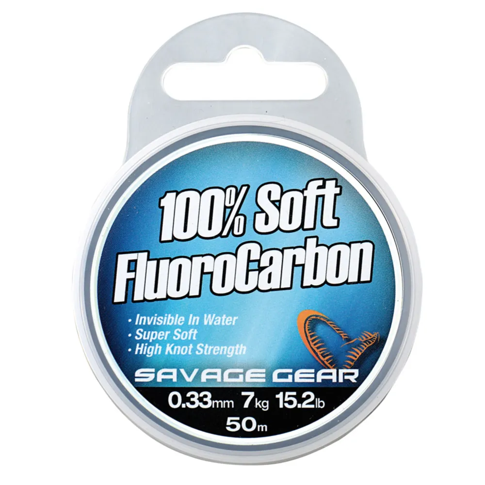 Savage Gear Soft Fluorocarbon 0,60 mm 21,6 kg 20 m perukesiima