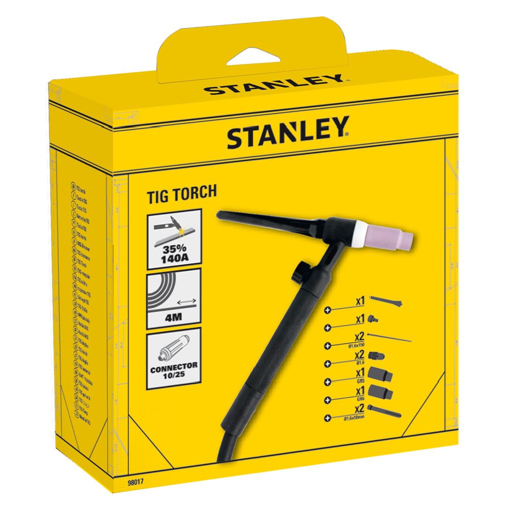 Stanley TIG svetsbrännare 17V-4MT