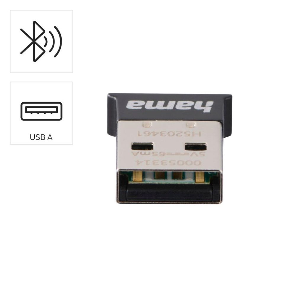 Hama Bluetooth-adapteri, USB-A, Bluetooth 5.4