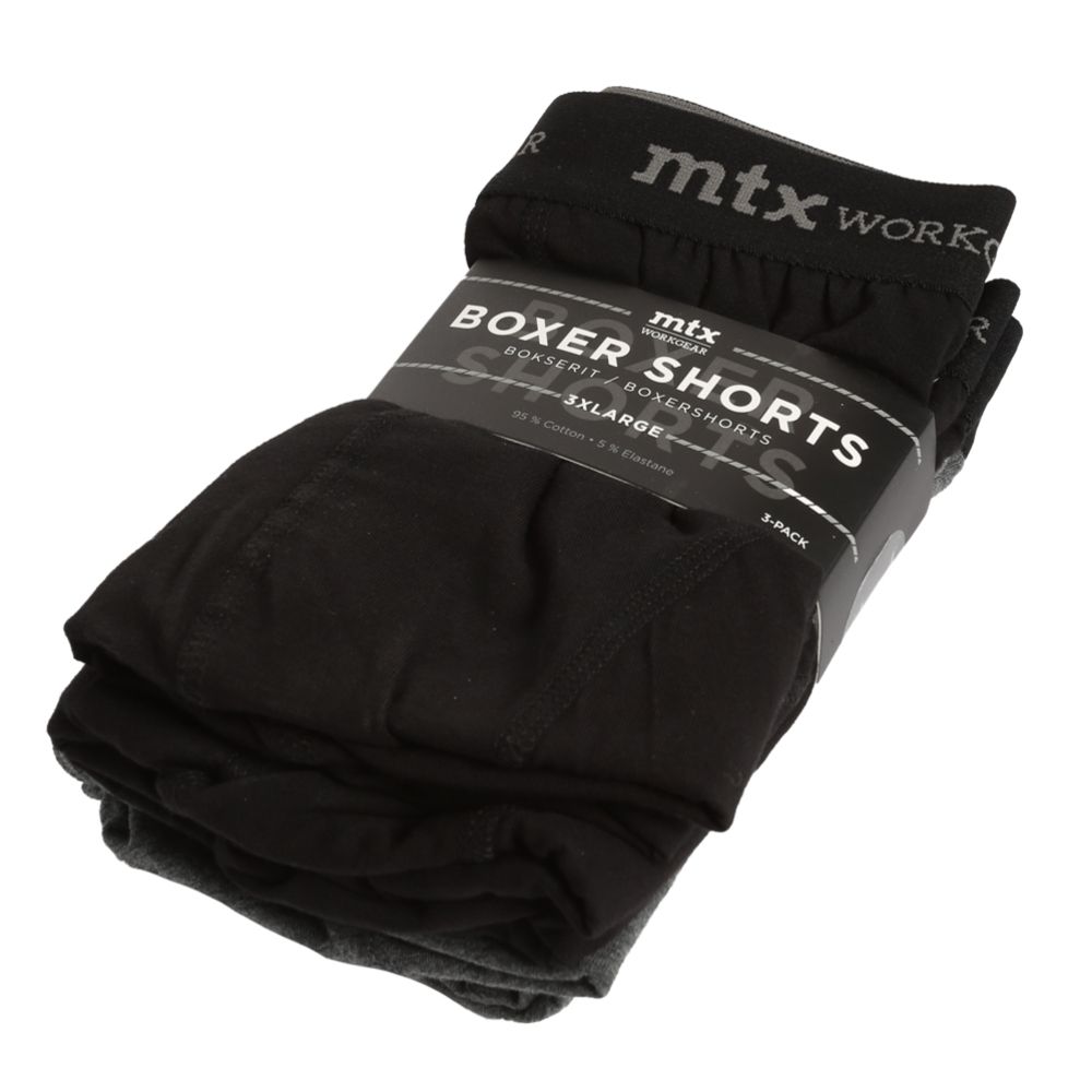 MTX Workgear boxershorts 3 st. 3XL