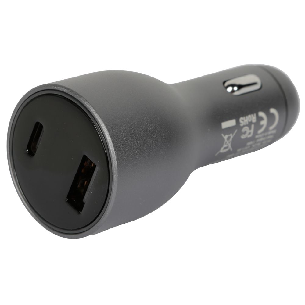 Cloudberry 6,0 A autolaturi jännitenäytöllä PD USB-C + USB-A 120 W