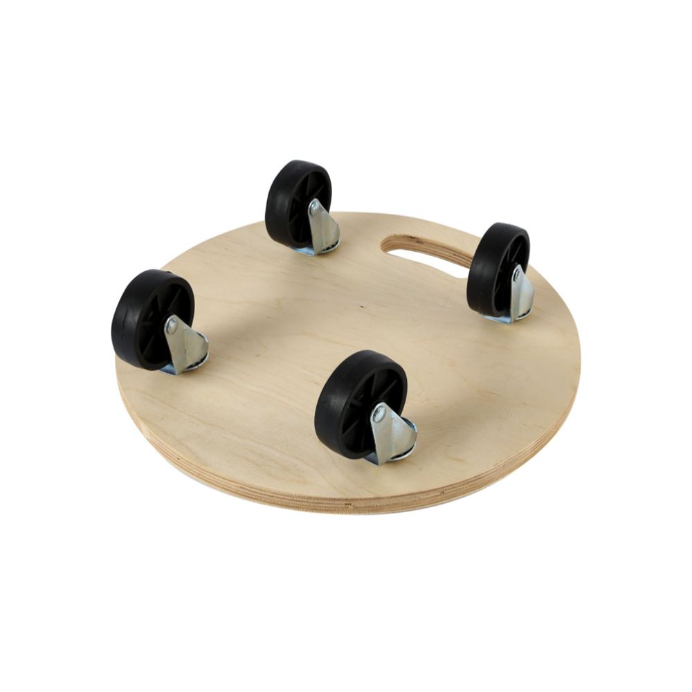 MTX Tools Basic ümmargune transpordialus, vineer, Ø 380 mm, max 200 kg
