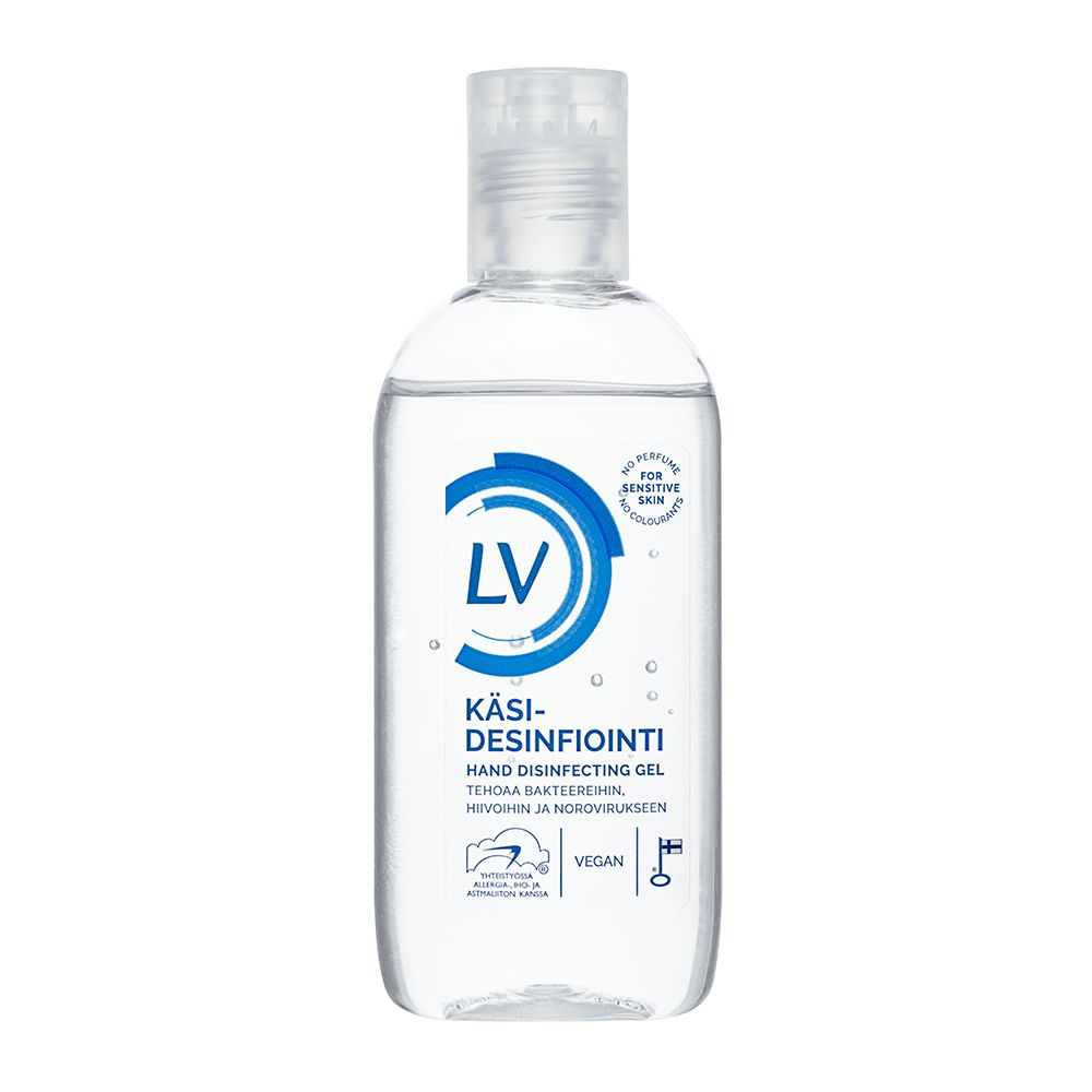 LV käsidesinfiointi geeli 100 ml EN14476 Noro