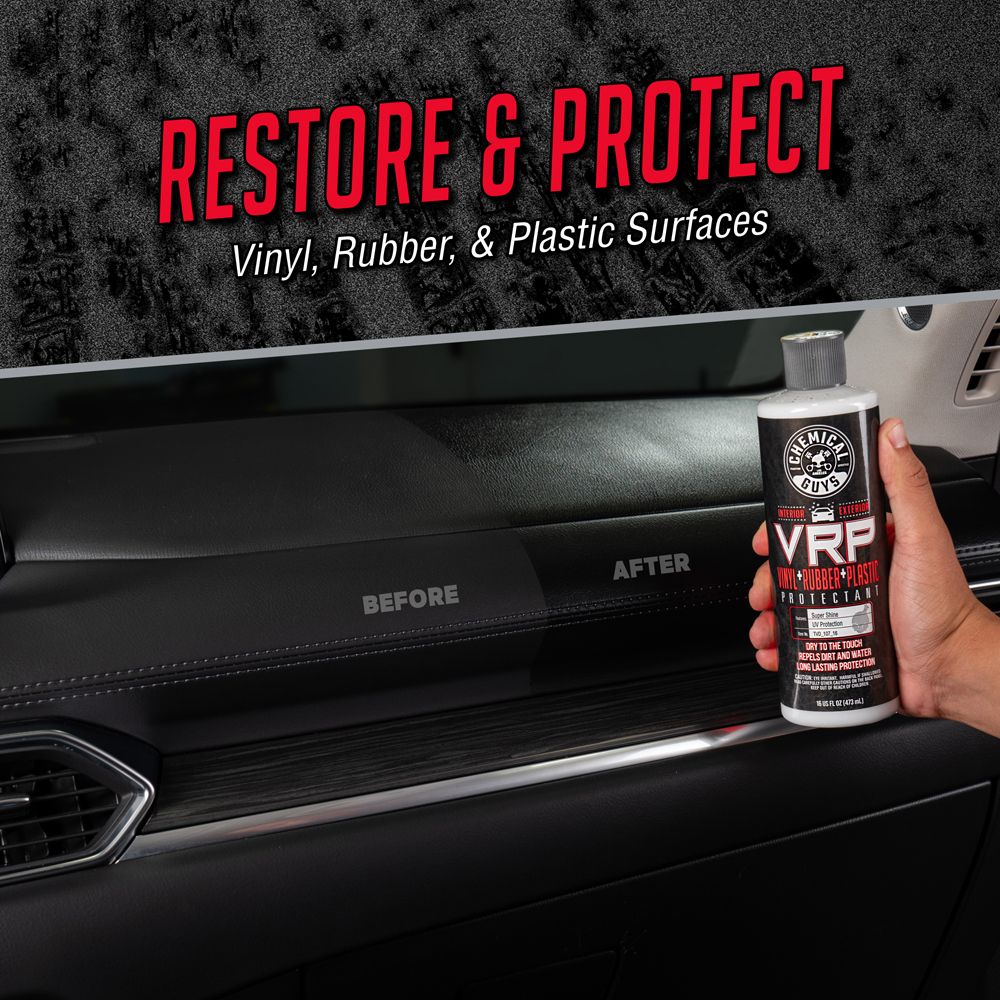 Chemical Guys VRP Vinyl + Rubber + Plastic Protectant kumin- ja muovinhoitoaine 473 ml