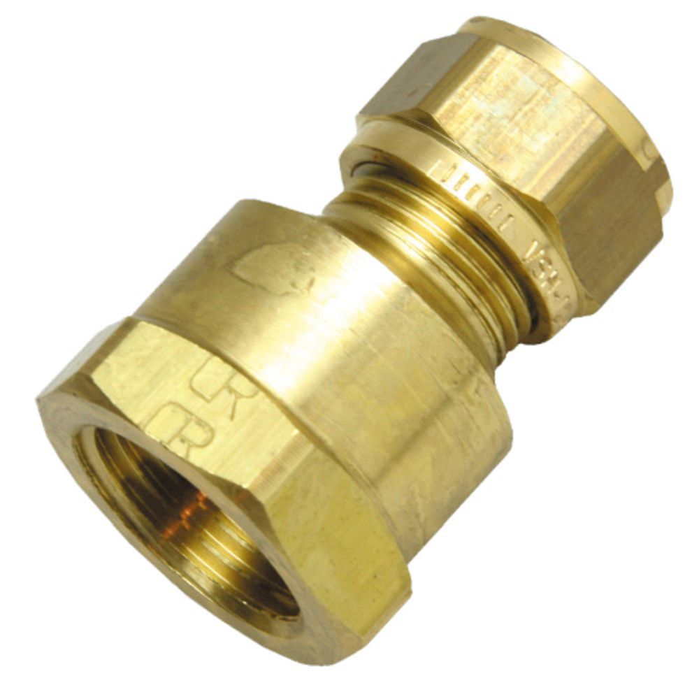 Klämringskoppling 15mm x 1/2" invändig gänga