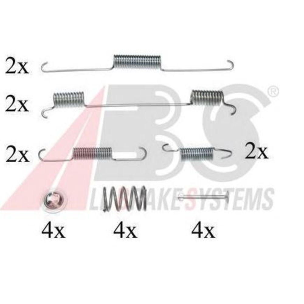 Jarrukenkien asennussarja 23-0821